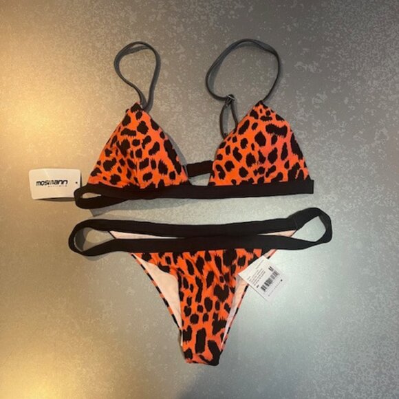 BIKINI MOSMAN NEW WITH TAGS MEDIUM CHEETAH ANIMAL PRINT GORGEOUS! - Picture 1 of 4